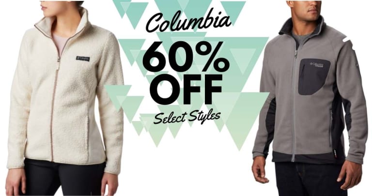 Columbia Coupon Code | 60% Off Select Styles