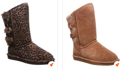 BEARPAW Boshie Boots only $59.99 today (Reg. $100!)