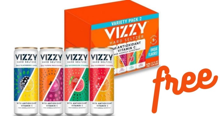 Free 12-Pack Vizzy Hard Seltzer