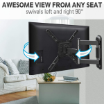 MountUp TV Wall Mount for Most 26-55 Inch TVs $14.99 (Reg. $27.99) – FAB Ratings! 2,800+ 4.7/5 Stars!