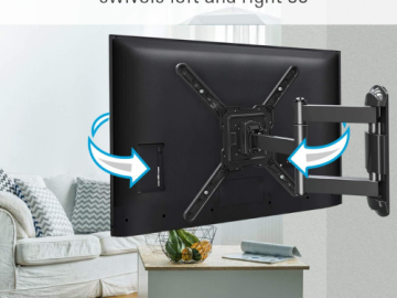 MountUp TV Wall Mount for Most 26-55 Inch TVs $14.99 (Reg. $27.99) – FAB Ratings! 2,800+ 4.7/5 Stars!