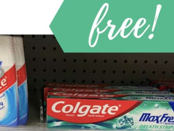 2 Tubes of Colgate Toothpaste FREE at Walgreens