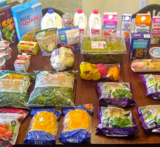 Brigette’s $92 Grocery Shopping Trip and Weekly Menu Plan for 6