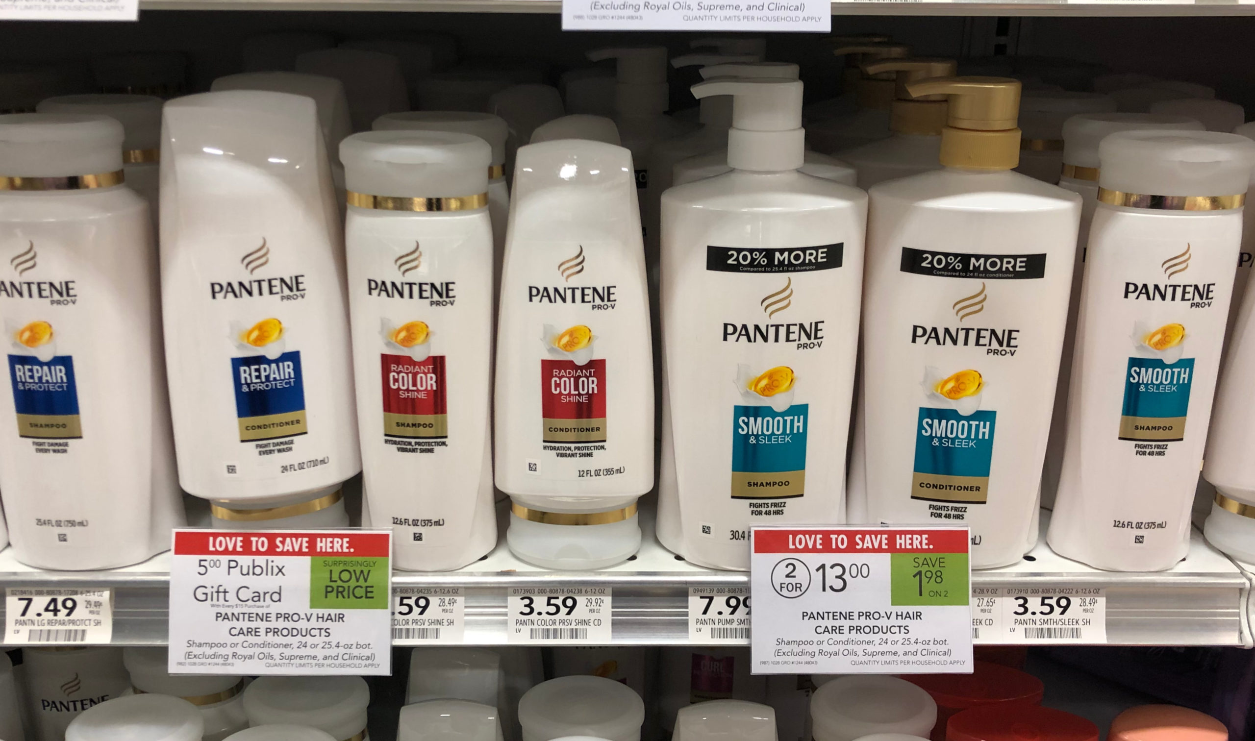 Get BIG Bottles Of Pantene As Low As $3.50 At Publix (Regular Price $7.49) on I Heart Publix