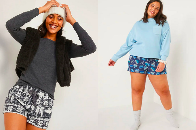 Old Navy: $6 Pajama Shorts for Adults today!