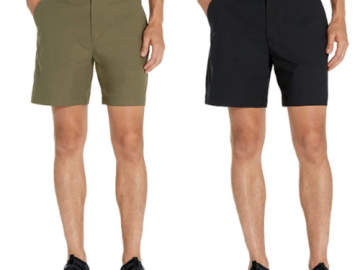 Peak Velocity Mens Knit Jersey 7-inch Travel Shorts from $8.50 (Reg. $49)