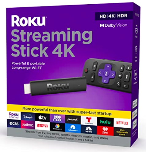 Roku Streaming Stick 4K 2021