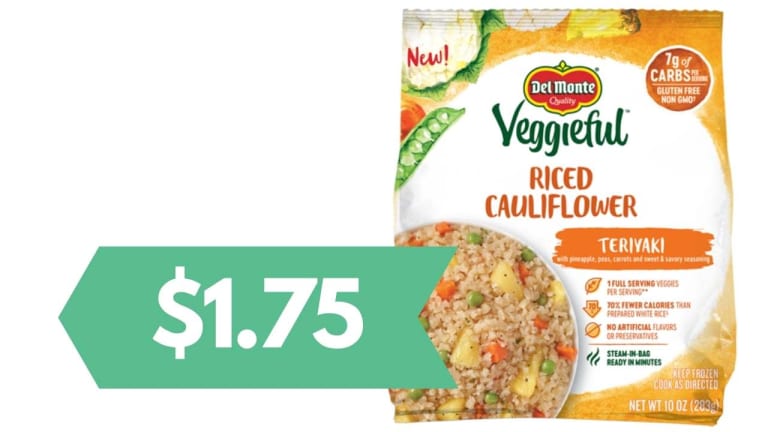 Printable Del Monte Coupon | $1.75 Veggieful Riced Veggies