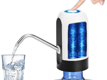 Electric Water Dispenser $9.11 (Reg. $10.98) | Includes Rechargeable Battery