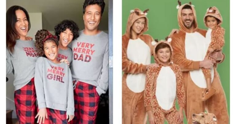 JCPenney Sale | Unisex 2-pc. Christmas Pajama Set for $24.67