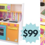 Walmart Toy Deal | KidKraft Big & Bright Wooden Play Kitchen for $99 Shipped