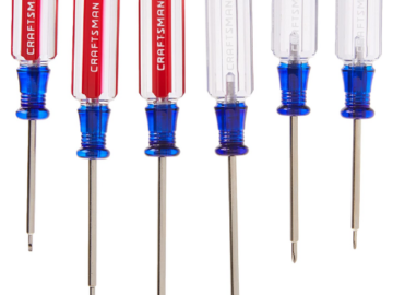 6-Piece Craftsman Small Screwdriver Set $13.64 (Reg. $15) | Just $2.27 each!