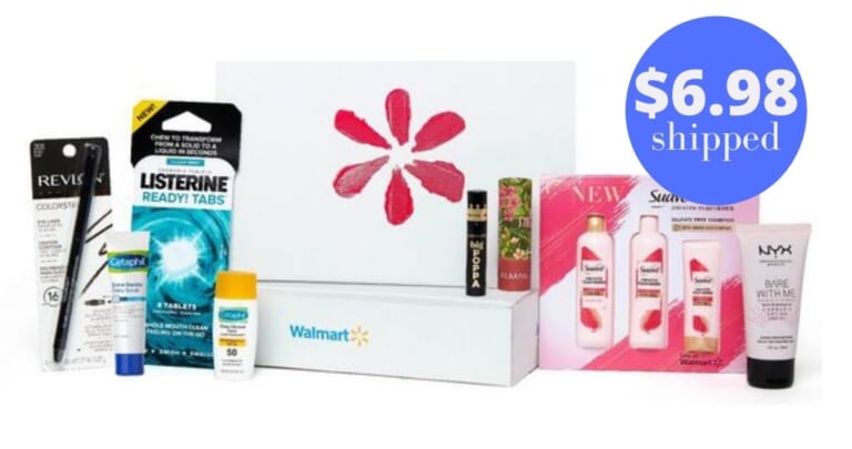 Walmart Beauty Box for $6.98 Shipped