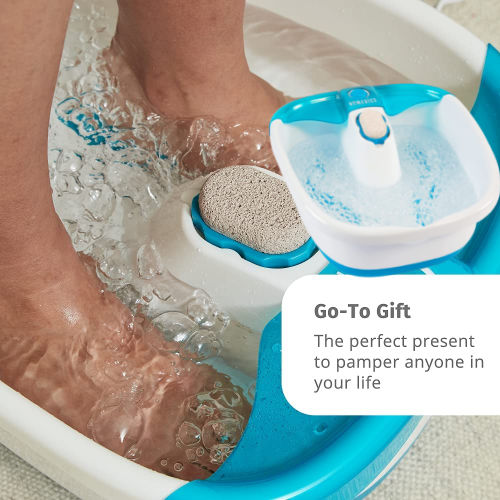 Bubble Mate Foot Spa with Heat and Removable Pumice Stone $15.88 (Reg. $25) – 18K+ FAB Ratings!