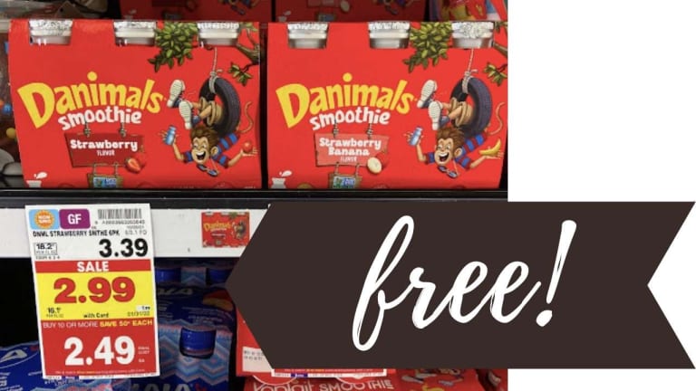 6-Pack of Danimals Smoothies as Low as FREE at Stores All Around Town