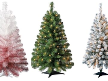 Holiday Time 6 ft. Artificial Christmas Tree for $22