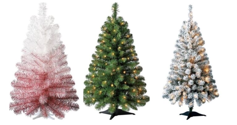 Holiday Time 6 ft. Artificial Christmas Tree for $22