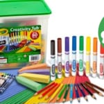 Crayola 80 Piece Creativity Tub Art Set for $10