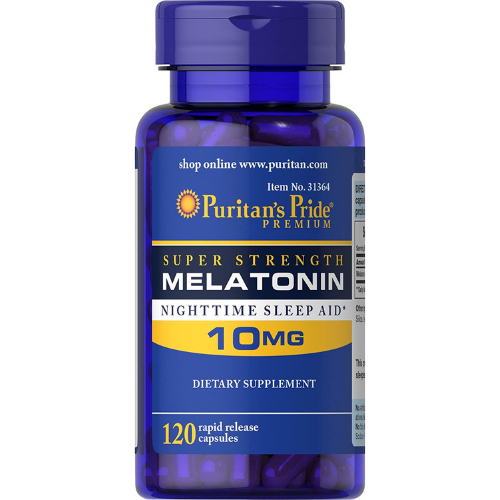 Puritan’s Pride Super Strength Melatonin 10 Mg as low as $3.37 Shipped Free (Reg. $12.99)