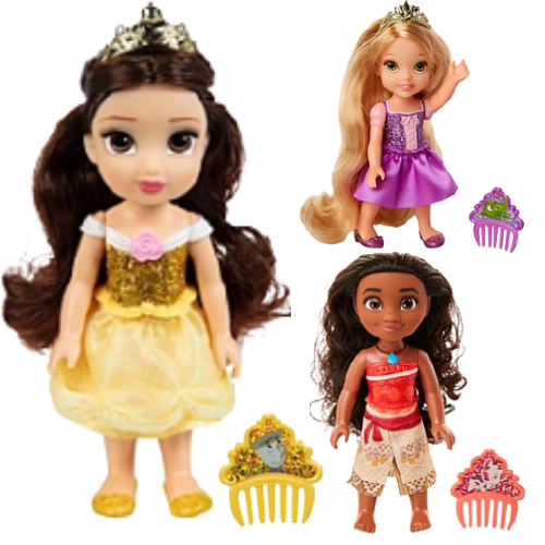 Disney Princess Petite Dolls $5.99 (Reg. $8) | Cute stocking stuffer for princess fanatics!