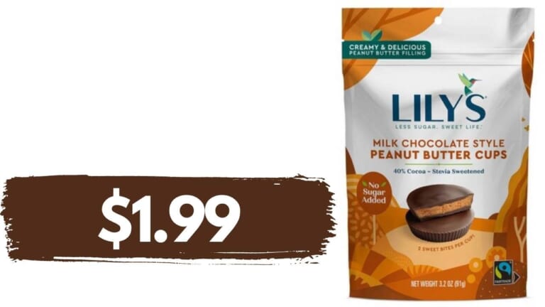 $1.99 Lily’s Peanut Butter Cups at Kroger (reg. $5.99!)