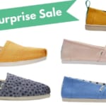 toms surprise sale