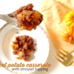 Frugal Recipe: Sweet Potato Casserole with Streusel Topping