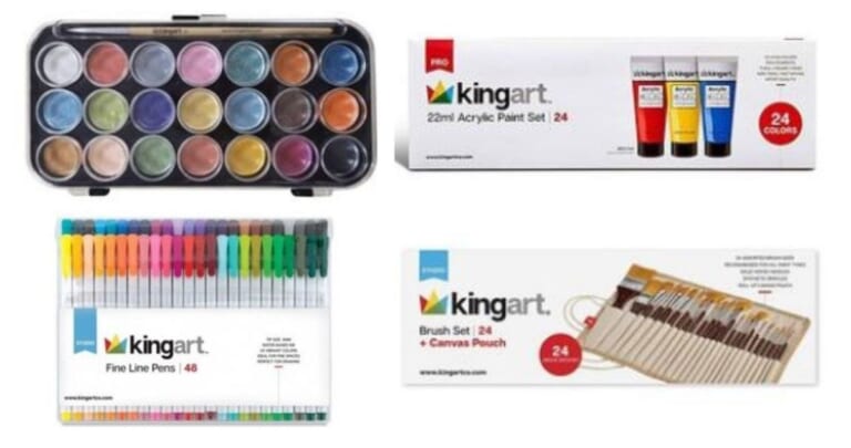 50% off KingArt Supplies + Extra 15% off