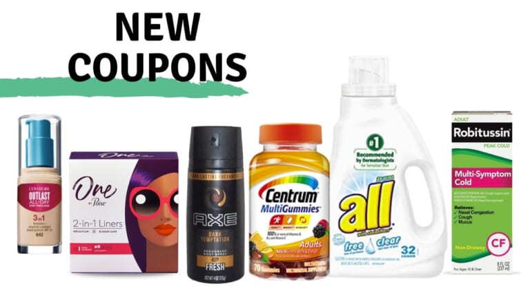 24 New Coupons: CoverGirl, All, Axe & More!