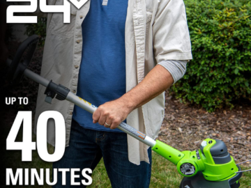 Today Only! Save BIG on Greenworks Outdoor Tools from $48.99 Shipped Free (Reg. $69.99) – FAB Ratings!