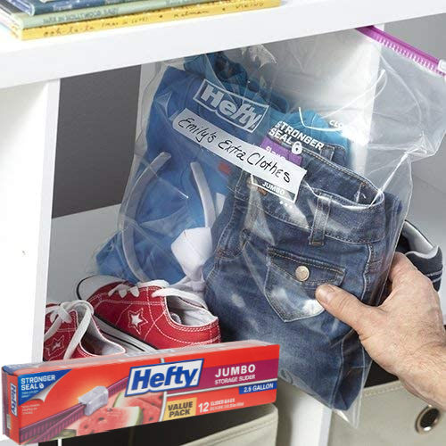 12 Count Hefty Slider Jumbo Storage Bags, 2.5 Gallon Size as low as $3.39 Shipped Free (Reg. $5.99) – $0.28 each!