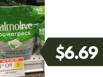 Save $5 on Palmolive PowerPacs | Publix Deal Ends Today