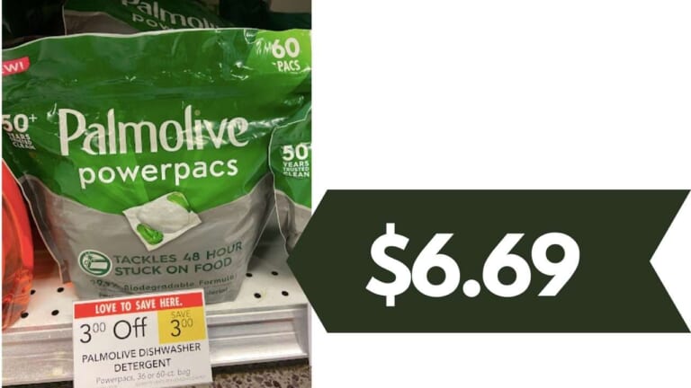 Save $5 on Palmolive PowerPacs | Publix Deal Ends Today