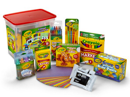 Crayola 90-Piece Colossal Creativity Tub