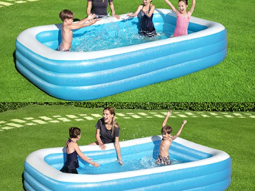 Inflatable Rectangular Pool $17.99 (Reg. $47.99)