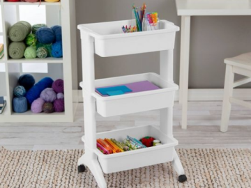 3-Tier Rolling Utility Cart $11.20 (Reg. $16)