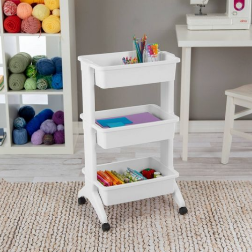 3-Tier Rolling Utility Cart $11.20 (Reg. $16)