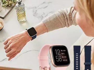 Fitbit Versa 2 Smartwatch w/ Bonus Wristband $109.88 (Reg. $169.88) – $60 Off with Tech Savings!