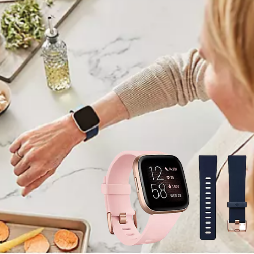 Fitbit Versa 2 Smartwatch w/ Bonus Wristband $109.88 (Reg. $169.88) – $60 Off with Tech Savings!