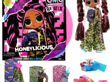 L.O.L. Surprise! O.M.G. Remix Honeylicious Fashion Doll $17.49 (Reg. $34.99)