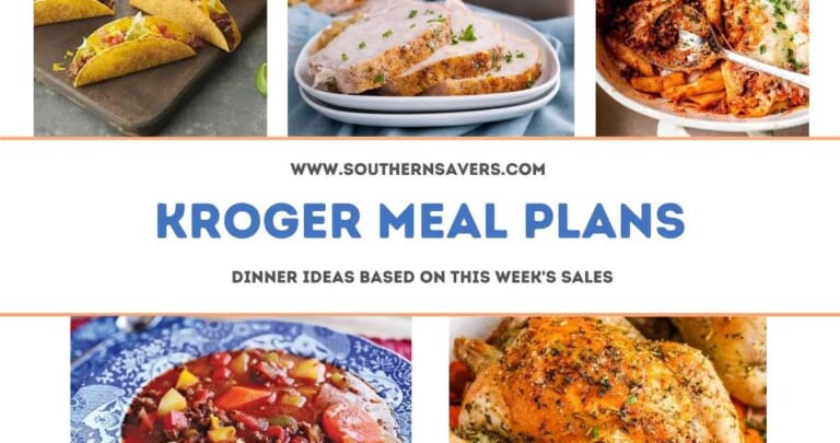 kroger meal plans 11/10