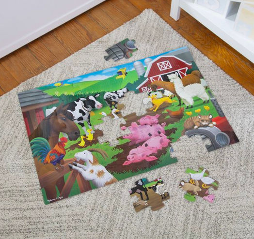 Melissa & Doug Large Floor Puzzles