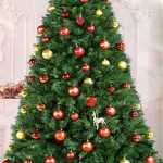 Fill Your Home with Holiday Cheer with this Must Have 7.5 Ft Unlit Artificial Spruce Christmas Tree, Just $65.99 + Free Shipping!