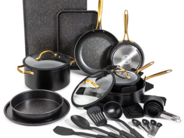 Walmart Black Friday! Thyme & Table Non-Stick Cookware & Bakeware, 28-Piece Set $79