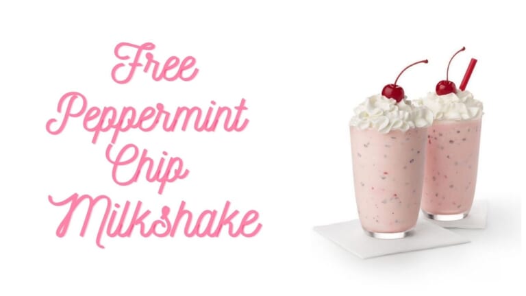 FREE Milkshake at Chick-Fil-A