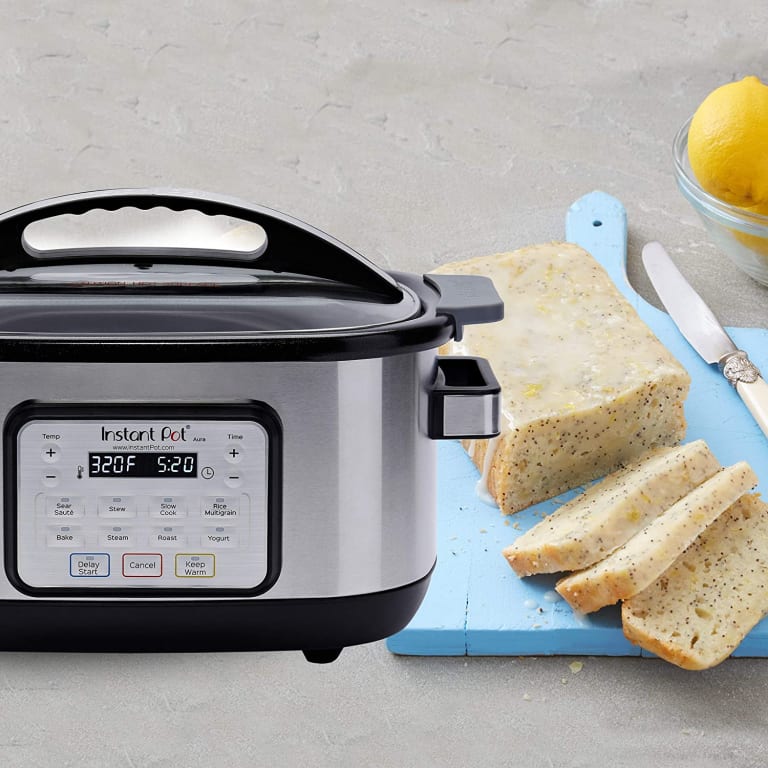 Today Only! Instant Pot Aura 10-in-1 Multicooker Slow Cooker, 6 Qt $69.95 Shipped (Reg. $130) – 9K+ FAB Ratings!