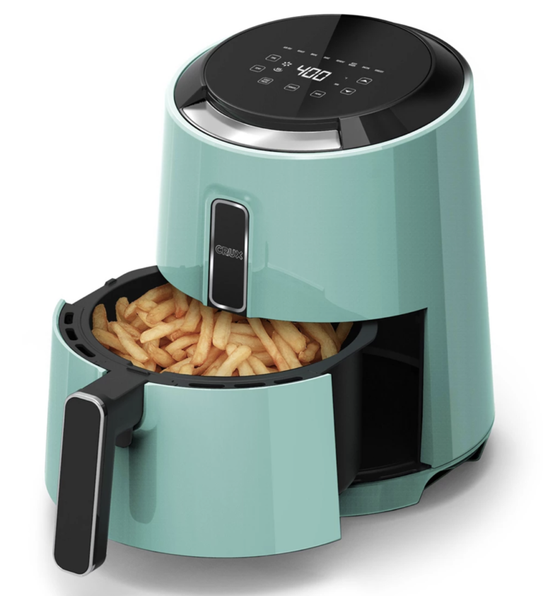 Crux 3.7-Quart Touchscreen Electric Air Fryer just $44.99 shipped! (Reg. $100)