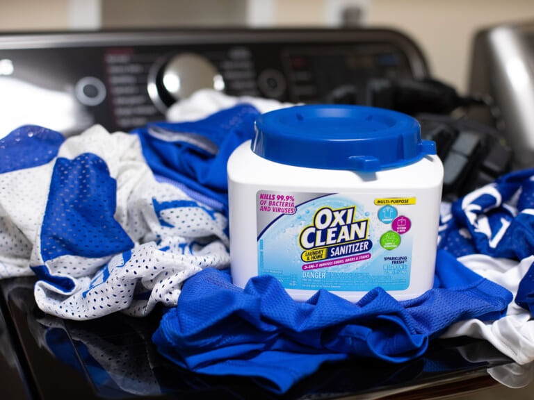 Try New OxiClean™ Laundry & Home Sanitizer And Get Things Clean, Clean!