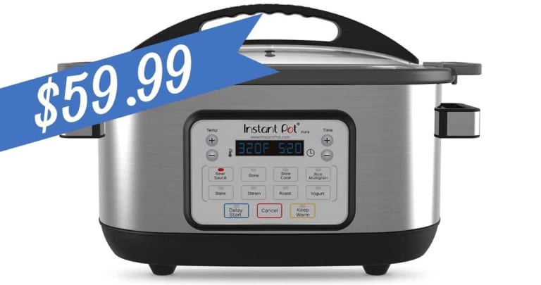 Instant Pot Aura for $69.95 | Replaces 10 Kitchen Appliances!