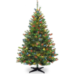 6 Feet Pre-Lit Artificial Medium Christmas Tree $96.99 Shipped Free (Reg. $168.74)